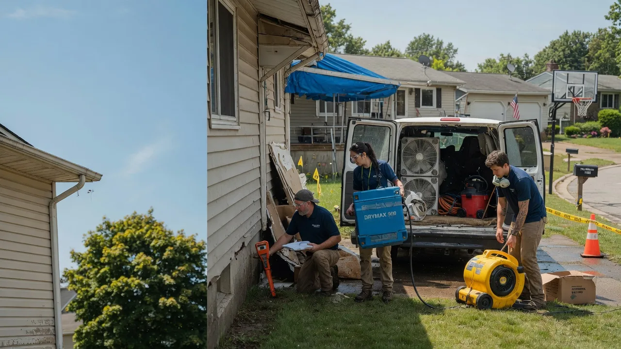 Ceiling Leak Cleanup in Grandville, MI near me